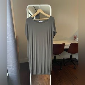 Carly Jean Los Angeles Short Sleeve Midi Dress, Size Small